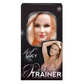 Надувная кукла с вибрацией и 2 любовными отверстиями Hot Lucy Lifesize Love Doll - NMC - в Йошкар-Оле купить с доставкой