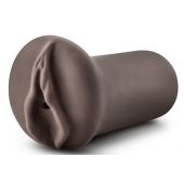 Коричневый мастубратор-вагина Nicole s Kitty - Blush Novelties - в Йошкар-Оле купить с доставкой