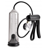 Вакуумная мужская помпа с датчиком давления Pro-Gauge Power Pump - Pipedream - в Йошкар-Оле купить с доставкой