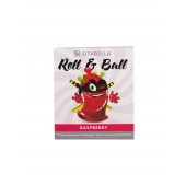 Стимулирующий презерватив-насадка Roll   Ball Raspberry - Sitabella - купить с доставкой в Йошкар-Оле