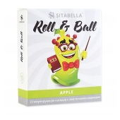 Стимулирующий презерватив-насадка Roll   Ball Apple - Sitabella - купить с доставкой в Йошкар-Оле