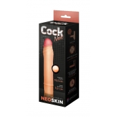 Телесная насадка-удлинитель из неоскин - 19,5 см. - LOVETOY (А-Полимер) - в Йошкар-Оле купить с доставкой