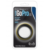 Черно-желтое силиконовое эрекционное кольцо Silicone Go Pro Cock Ring - Blush Novelties - в Йошкар-Оле купить с доставкой