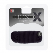 Черная веревка для связывания BONDX LOVE ROPE - 10 м. - Dream Toys - купить с доставкой в Йошкар-Оле