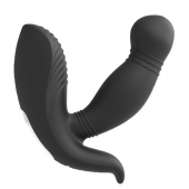 Черный вибромассажер простаты PROSTATE HERO - Dream Toys - в Йошкар-Оле купить с доставкой