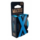 Классические презервативы в железном кейсе MAXUS Classic - 3 шт. - Maxus - купить с доставкой в Йошкар-Оле