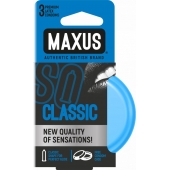 Классические презервативы в железном кейсе MAXUS Classic - 3 шт. - Maxus - купить с доставкой в Йошкар-Оле