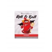 Стимулирующий презерватив-насадка Roll   Ball Cherry - Sitabella - купить с доставкой в Йошкар-Оле