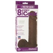 Насадка-реалистик Vac-U-Lock 8  ULTRASKYN Cock - 20,6 см. - Doc Johnson - купить с доставкой в Йошкар-Оле