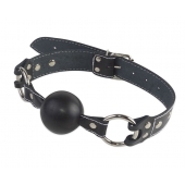 Кляп-шар классической формы и конструкции из натуральной кожи - Sitabella - купить с доставкой в Йошкар-Оле