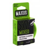 Презервативы в железном кейсе MAXUS Mixed - 3 шт. - Maxus - купить с доставкой в Йошкар-Оле