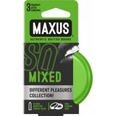 Презервативы в железном кейсе MAXUS Mixed - 3 шт. - Maxus - купить с доставкой в Йошкар-Оле