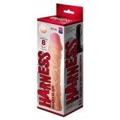 Насадка на пояс Harness RED LINE - 21,5 см. - LOVETOY (А-Полимер) - купить с доставкой в Йошкар-Оле