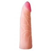 Фаллическая насадка на трусики харнесс - 17,5 см. - LOVETOY (А-Полимер) - купить с доставкой в Йошкар-Оле
