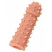 Телесная реалистичная насадка KOKOS Extreme Sleeve 03 с дополнительной стимуляцией - 12,7 см. - KOKOS - в Йошкар-Оле купить с доставкой