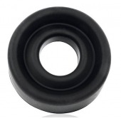 Черная гладкая насадка на помпу размера L - Sex Expert - в Йошкар-Оле купить с доставкой