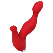 Красный силиконовый вибростимулятор простаты Proman - 12,5 см. - ToyFa - в Йошкар-Оле купить с доставкой