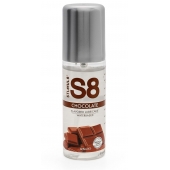 Смазка на водной основе S8 Flavored Lube со вкусом шоколада - 125 мл. - Stimul8 - купить с доставкой в Йошкар-Оле