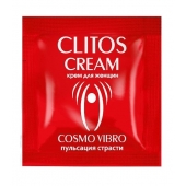 Пробник возбуждающего крема для женщин Clitos Cream - 1,5 гр. - Биоритм - купить с доставкой в Йошкар-Оле