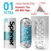 Мастурбатор SPINNER Tetra - Tenga - в Йошкар-Оле купить с доставкой