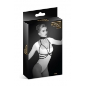 Черная упряжь на грудь Julia - Bijoux Pour Toi - купить с доставкой в Йошкар-Оле