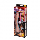 Телесный вибратор фаллической формы - 26 см. - Baile