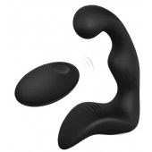 Черный вибромассажер простаты REMOTE BOOTY PLEASER - Dream Toys - в Йошкар-Оле купить с доставкой