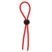 Красное эрекционное лассо с одной бусиной-утяжкой STRETCHY THIN LASSO - Dream Toys - в Йошкар-Оле купить с доставкой