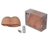 Вагина из киберкожи с присосками и вибрацией - LOVETOY (А-Полимер) - в Йошкар-Оле купить с доставкой