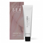 Лубрикант на водной основе Slow Sex Anal Play Gel - 30 мл. - Bijoux Indiscrets - купить с доставкой в Йошкар-Оле