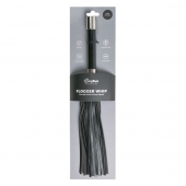 Черная плеть Easytoys Flogger With Metal Grip - 38 см. - Easy toys - купить с доставкой в Йошкар-Оле