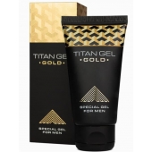 Гель для увеличения члена Titan Gel Gold Tantra - 50 мл. - Titan - купить с доставкой в Йошкар-Оле