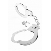 Металлические серебристые наручники Designer Metal Handcuffs - Pipedream - купить с доставкой в Йошкар-Оле
