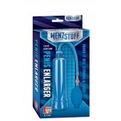 Синяя вакуумная помпа MENZSTUFF PENIS ENLARGER - Dream Toys - в Йошкар-Оле купить с доставкой