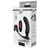 Черный массажер простаты REMOTE P-PLEASER - Dream Toys - в Йошкар-Оле купить с доставкой