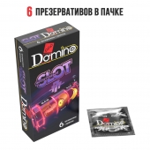 Ароматизированные презервативы DOMINO  Фруктовый слот  - 6 шт. - Domino - купить с доставкой в Йошкар-Оле