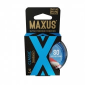 Классические презервативы в пластиковом кейсе MAXUS Classic - 3 шт. - Maxus - купить с доставкой в Йошкар-Оле