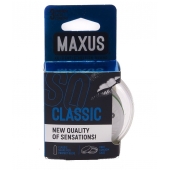 Классические презервативы в пластиковом кейсе MAXUS Classic - 3 шт. - Maxus - купить с доставкой в Йошкар-Оле
