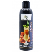 Интимный гель-смазка JUICY FRUIT с ароматом солёной карамели - 200 мл. - БиоМед - купить с доставкой в Йошкар-Оле