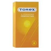 Текстурированные презервативы Torex  Ребристые  - 12 шт. - Torex - купить с доставкой в Йошкар-Оле