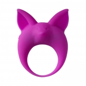 Фиолетовое эрекционное кольцо Kitten Kyle - Lola Games - в Йошкар-Оле купить с доставкой