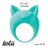 Зеленое эрекционное кольцо Lemur Remi - Lola Games - в Йошкар-Оле купить с доставкой