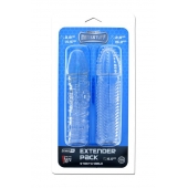 Комплект из 2 прозрачных насадок на пенис PENIS EXTENDER PACK - Dream Toys - в Йошкар-Оле купить с доставкой