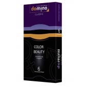 Разноцветные презервативы DOMINO Colour Beauty - 6 шт. - Domino - купить с доставкой в Йошкар-Оле