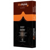 Презервативы с увеличенным количеством смазки DOMINO Easy Entry - 6 шт. - Domino - купить с доставкой в Йошкар-Оле