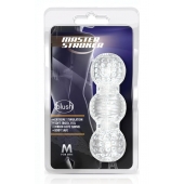 Прозрачный фигурный мастурбатор Master Stroker - Blush Novelties - в Йошкар-Оле купить с доставкой