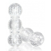 Прозрачный фигурный мастурбатор Master Stroker - Blush Novelties - в Йошкар-Оле купить с доставкой