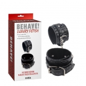 Черные наручники Surrender Wrist Restraints - Chisa - купить с доставкой в Йошкар-Оле
