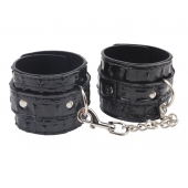 Черные наручники Surrender Wrist Restraints - Chisa - купить с доставкой в Йошкар-Оле