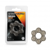Дымчатое эрекционное кольцо Stay Hard Thick Bead Cock Ring - Blush Novelties - в Йошкар-Оле купить с доставкой